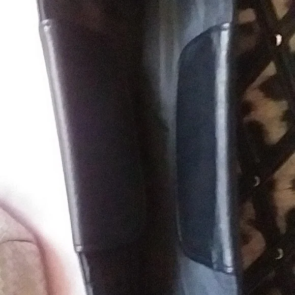 Miche demi base  golden bronze shell leopard shell long crossbody strap+braided - Picture 14 of 16